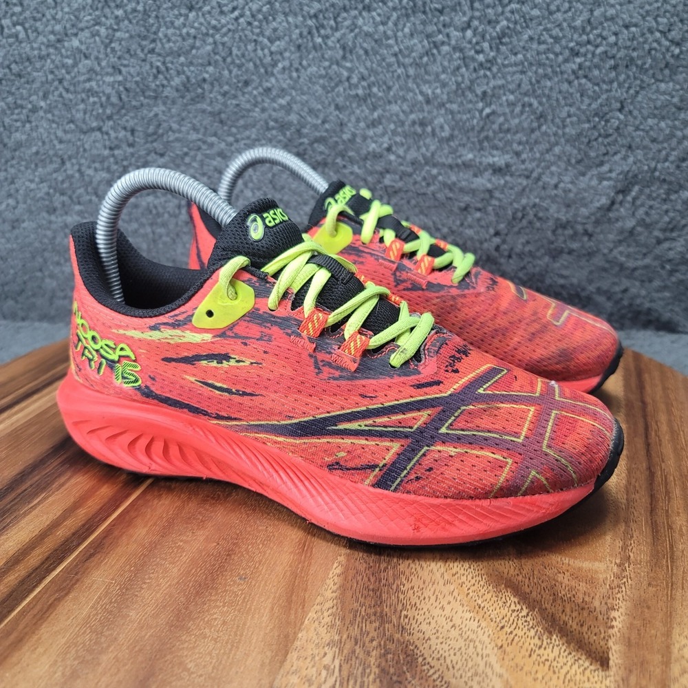 Asics Gel Noosa Tri 15 Sunrise Shoes Red Womens Sz 6 Youth Sz 4.5 Avant Garde - Picture 2 of 11